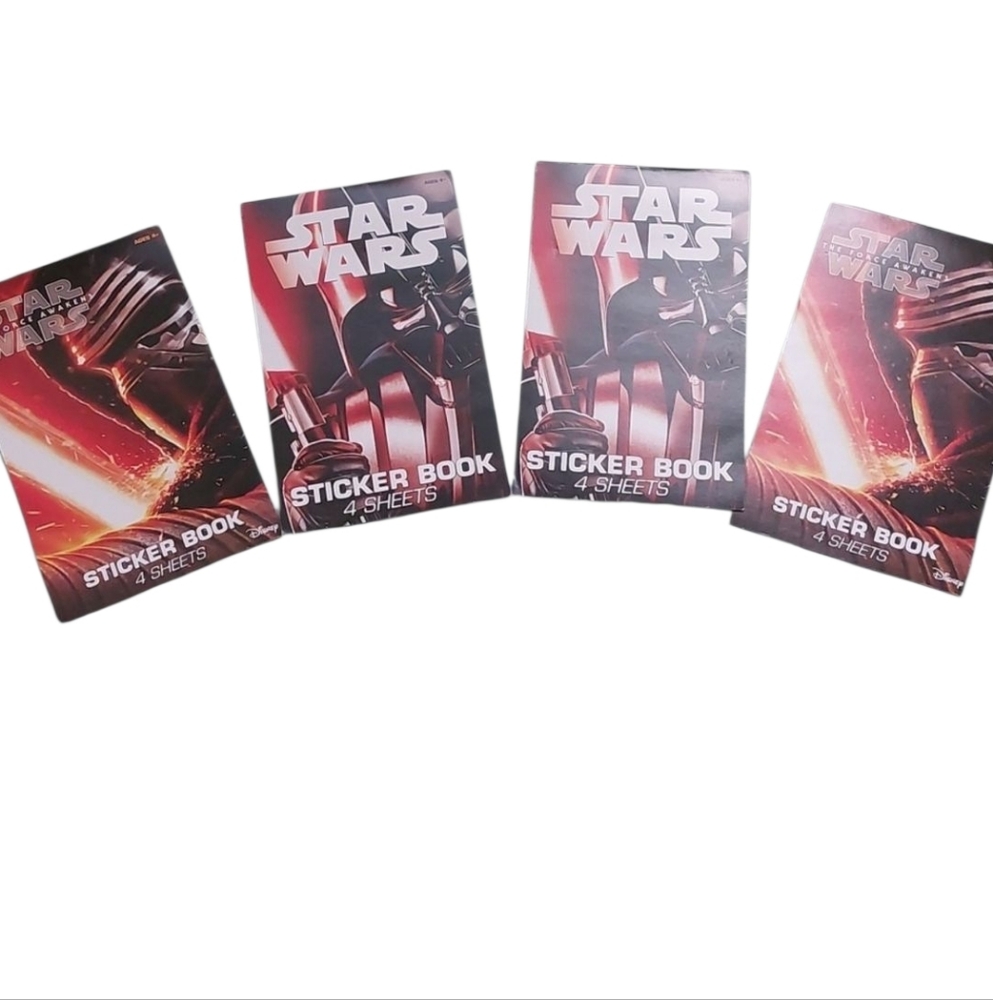 Bundle of 3 Star Wars Sticker Books NEW